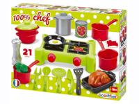Ecoiffier 100% chef fornuis, 12dlg. - thumbnail