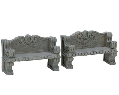 Kerstfiguur Stone bench LEMAX - Lemax