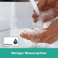 Hansgrohe Vernis Blend fonteinkraan 93mm mat zwart 71583670 - thumbnail