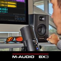 M-AUDIO BX3 luidspreker Zwart Bedraad 50 W - thumbnail