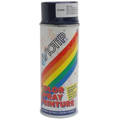 Motip spuitbus 400 ml staalblauw