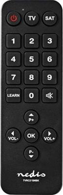 Universele Afstandsbediening | Grote Knoppen | Voorgeprogrammeerd | Bedient 2 Apparaten