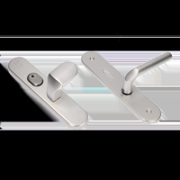 AMI Veiligheidsbeslag 250/50/15 Kt72 Omkeer Knop 145 Deurkruk 369 F1 Deurdikte 38/42 2G - 656351 - thumbnail