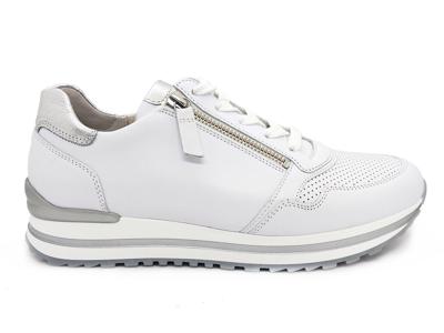 Witte Gabor Sneakers Wijdte H Witte Gabor Sneakers Wijdte H