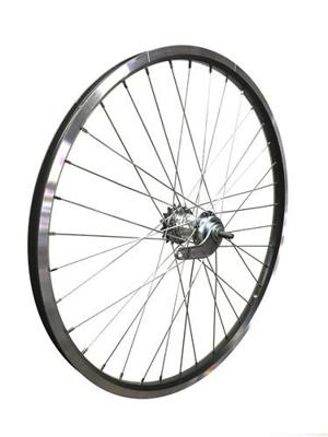 Shimano Achterwiel 24x1.75 alu remnaaf