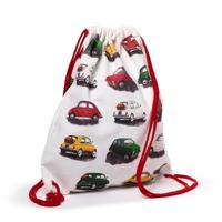 Fiat 500 Repeat Canvas Trekkoord Rugtas - thumbnail