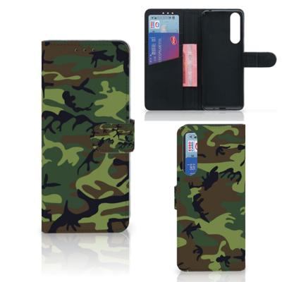 Sony Xperia 1 II | Telefoon Hoesje | Army Dark Sony Xperia 1 II | Telefoon Hoesje | Army Dark