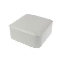 Hammond Electronics 1556FAGY Universele behuizing 160 x 160 x 70 ABS kunststof Brandvertragend Grijs 1 stuk(s) - thumbnail