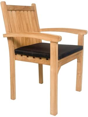 Livingfurn Tuinstoel 'Marco' Teakhout