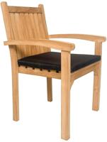 Livingfurn Tuinstoel 'Marco' Teakhout - thumbnail