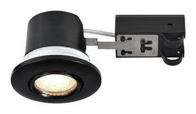 Nordlux InbouwspotUmberto zwart - 2210100003