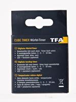 TFA Dostmann Timer Cube Timer Zwart Digitaal - thumbnail