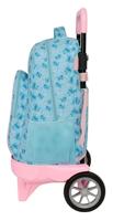 Schoolrugzak met Wielen Lilo & Stitch Ohana Blauw 33 x 45 x 22 cm - thumbnail
