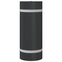 VidaXL Buitenwandlamp gegoten aluminium zwart - thumbnail