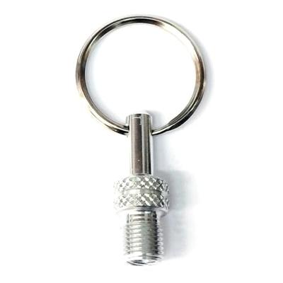 By,schulz Ventieladapter mini sv/dv -> av zilver