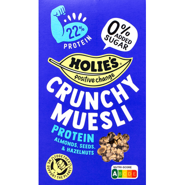 Holie&apos;s Crunchy Muesli Protein 400g bij Jumbo