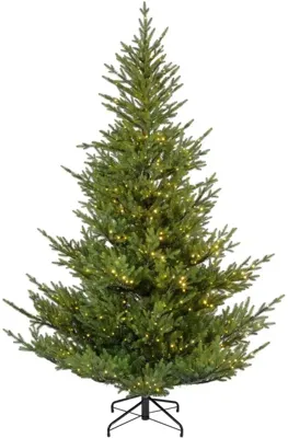 Everlands Norway verlichte kunstkerstboom groen 210cm, 900 lampjes