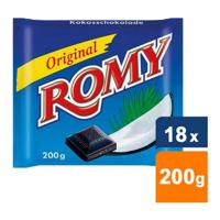 Romy - Original Kokos Chocolade - 18x 200g - thumbnail