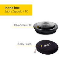 Jabra SPEAK 710 MS + Link 370 Conferentieluidspreker Bluetooth Zwart, Grijs - thumbnail