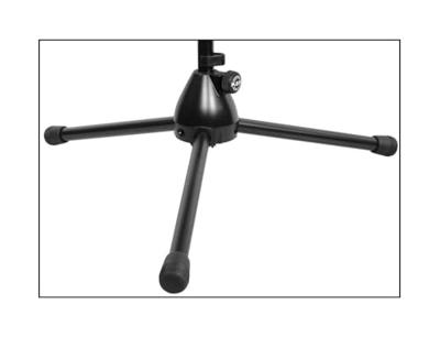 Konig & Meyer 25910 extra lage microfoonstandaard zwart