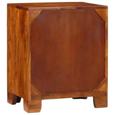 Dressoir 50x35x60 massief acaciahout veelkleurig