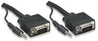SVGA-kabel met audio 1,8 m - thumbnail