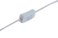 Bureaulamp Home ESPRIT Wit Porselein 50 W 220 V 36 x 36 x 61 cm 35 x 35 x 60 cm - thumbnail