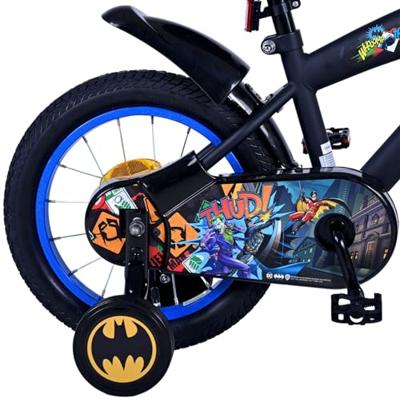 Batman kinderfiets - jongens - 14 inch - zwart - thumbnail