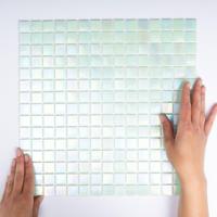 Mozaiek Amsterdam Parel Licht Groen 2,0x2,0 - thumbnail