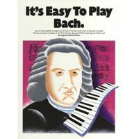 Hal Leonard It&apos;s Easy To Play Bach pianoboek - thumbnail