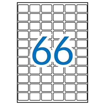 Apli witte etiketten Print & Write ft 16 x 22 mm (b x h), 990 stuks, 66 per blad (1864)