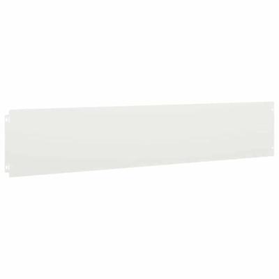 VidaXL Gazonranden 30 st 20x103 cm koudgewalst staal wit VidaXL Gazonranden 30 st 20x103 cm koudgewalst staal wit