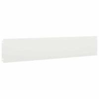 Gazonranden 30 st 20x103 cm koudgewalst staal wit - thumbnail