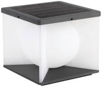 V-TAC 23352 VT-7656 Solar Tuinlamp LED Donkergrijs - thumbnail