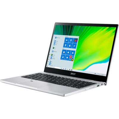 Acer Spin 3 SP313-51N-58LR LPDDR4x-SDRAM Hybride (2-in-1) 33,8 cm (13.3") 1920 x 1200 Pixels Touchscreen Intel® 11de generatie Core™ i5 16 GB 512 GB SSD Wi-Fi 6 (802.11ax) Windows 10 Home Zilver