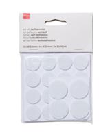 HEMA Set zelfklevend vilt (wit) - thumbnail