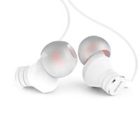 Aiwa ESTM-50WT: in-ear hoofdtelefoon, wit, afstandsbediening en microfoon - thumbnail