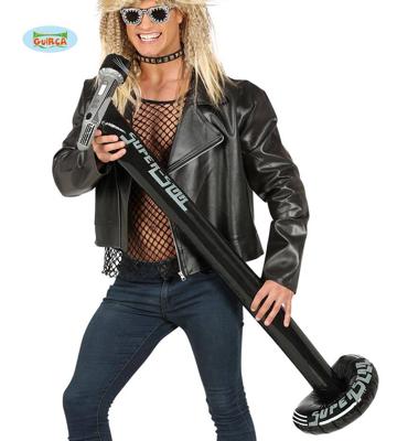 Opblaasbaar Microfoon met standaard 115cm