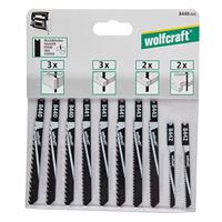 Wolfcraft Decoupeerzaagbladen | 10-delig | U-schacht | B&D | 1 set - 8440000 - thumbnail