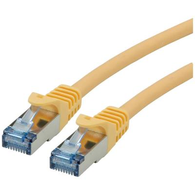 ROLINE Patchkabel Cat.6A S/FTP (PiMF), Component Level, LSOH, geel, 3 m ROLINE Patchkabel Cat.6A S/FTP (PiMF), Component Level, LSOH, geel, 3 m