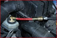 KS Tools 160.0713 Ontluchtingsnippel-adapter E 20 met beweegbare aansluitslang voor remventilatie - thumbnail
