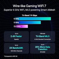 Asus ROG GT-BE19000 WiFi-router - thumbnail