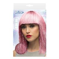 Boland Pruik crazy roze - thumbnail