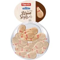 Tipp-Ex Mini Pocket Mouse Wood Style, bubbel met 40 stuks - thumbnail