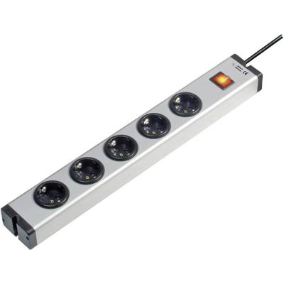 Ehmann 0601x00052031 Stekkerdoos met schakelaar 5-voudig Aluminium Randaarde stekker 1 stuk(s) Ehmann 0601x00052031 Stekkerdoos met schakelaar 5-voudig Aluminium Randaarde stekker 1 stuk(s)