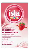 Isla Junior keelpastilles aardbei 20 Pastilles - thumbnail