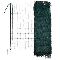 KERBL Net voor kippen 50 m - 106 cm - dubbelpuntig - groen - niet elektrisch - thumbnail