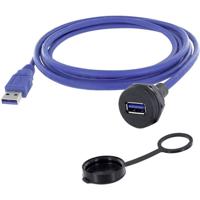 encitech 1310-1019-03 1310-1019-03 USB 3.0 type A Chassisbus, inbouw M22 1 stuk(s) - thumbnail