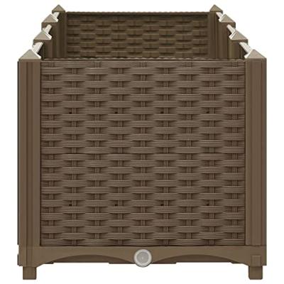 Plantenbak verhoogd 120x40x38 cm polypropyleen Plantenbak verhoogd 120x40x38 cm polypropyleen