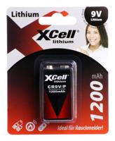 XCell CR9V/P 9V batterij (blok) Lithium 1200 mAh 9 V 1 stuk(s) - thumbnail